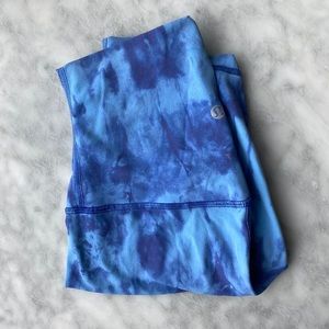 Lululemon tie dye align biker shorts